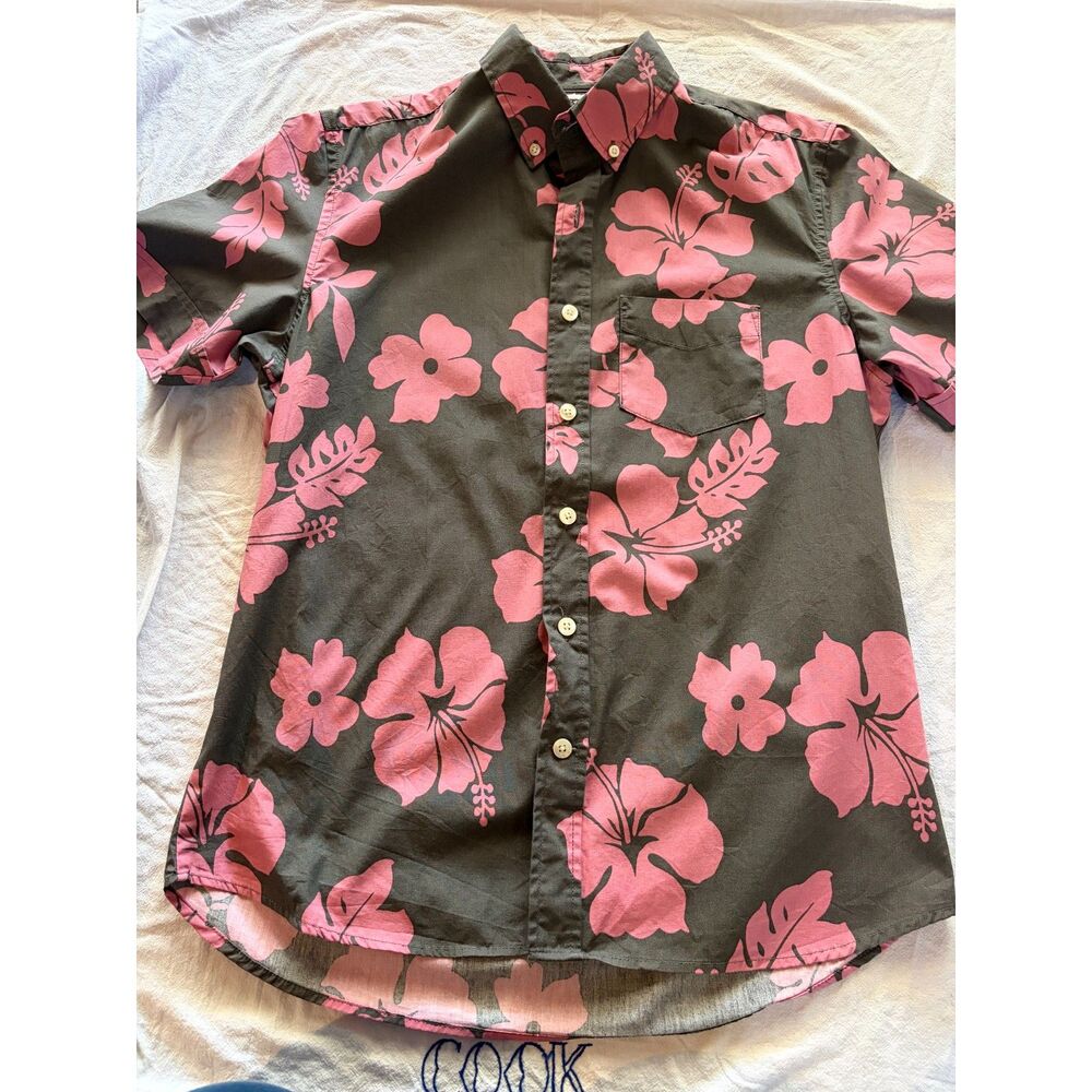 Kennington L t d Hawaiian Shirt, Size M, Like New Retro Rockabilly Casual Unique